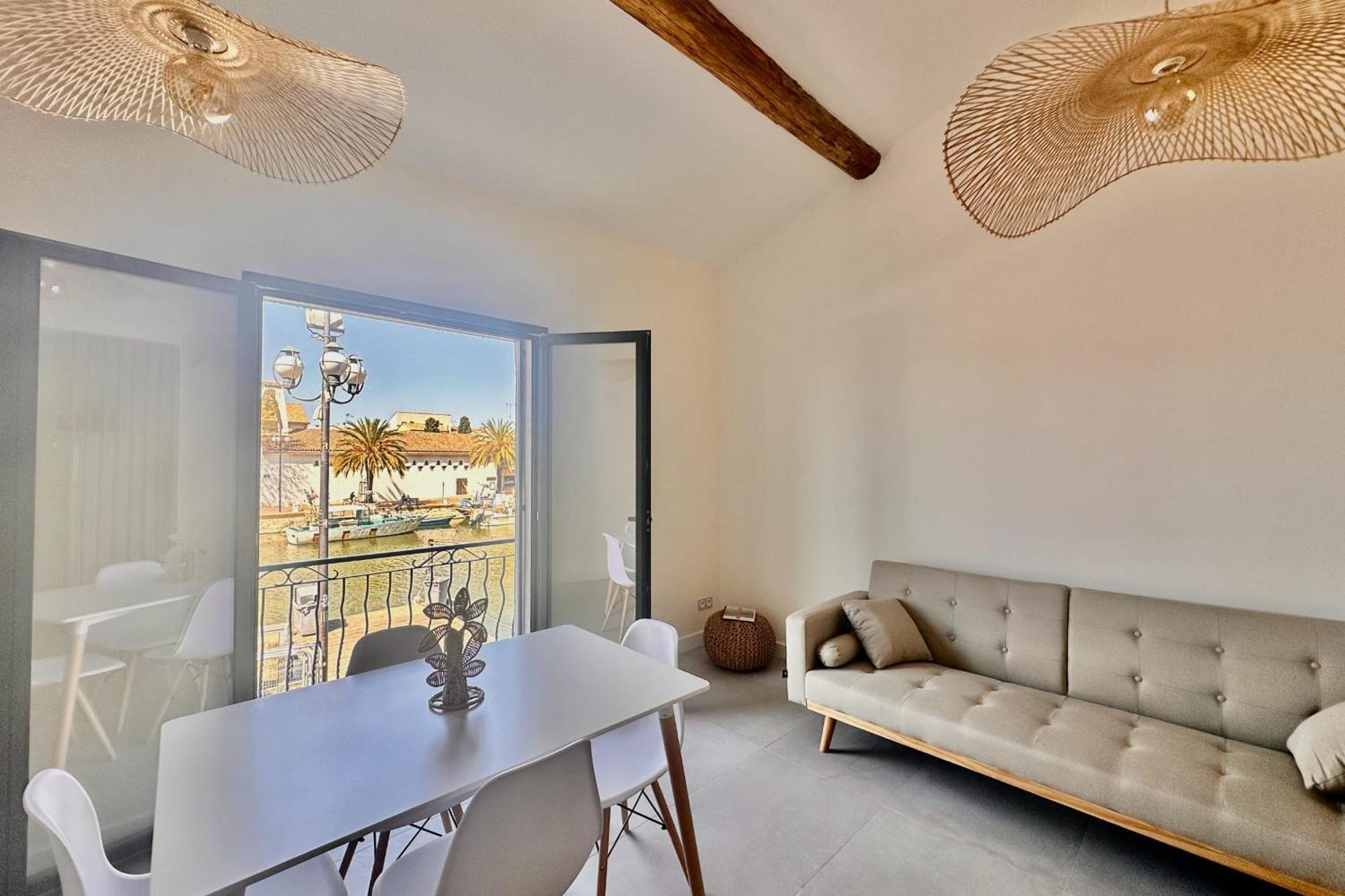 Les Palmiers - Appartement Une Chambre Vue Canal Le Grau-du-Roi Exterior foto